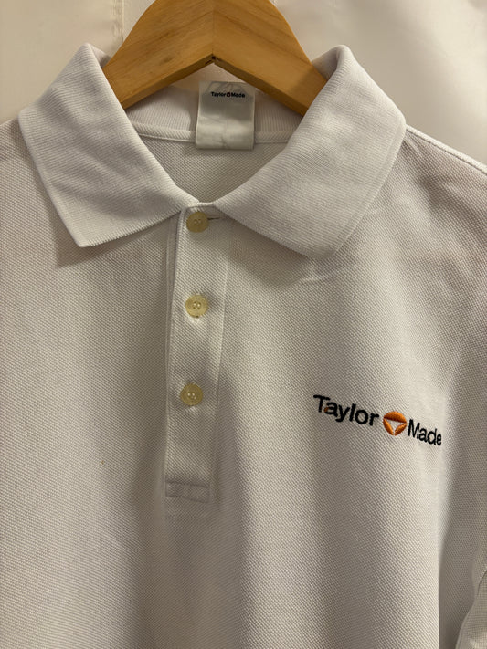 1990s Taylormade Script Logo Longsleeve Polo XL