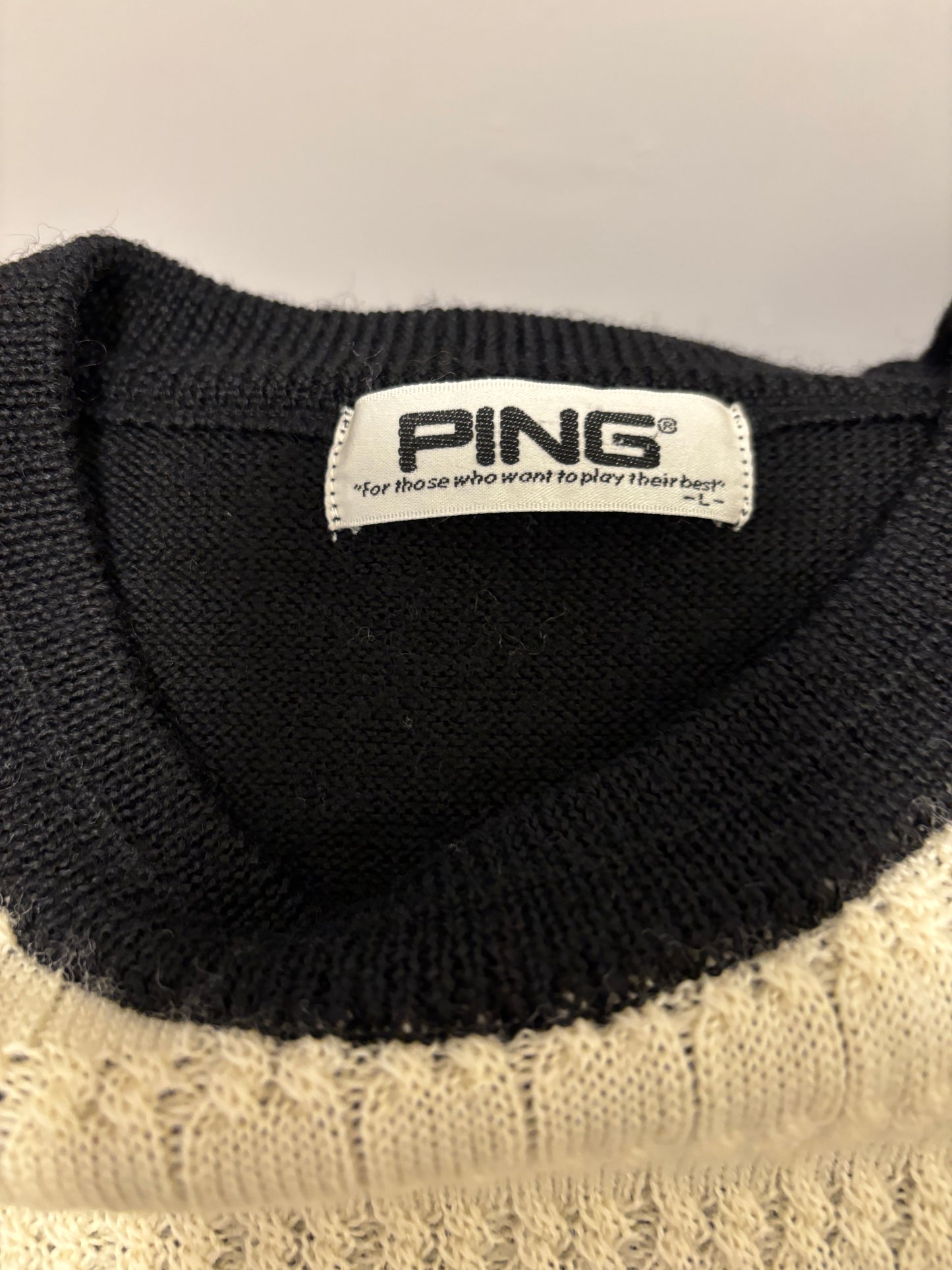 1990s Ping Patterned Sweater