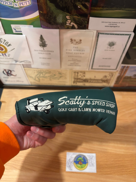 2004 Scotty Cameron Augusta Masters Golf Cart & Lawn Mower Repair Headcover