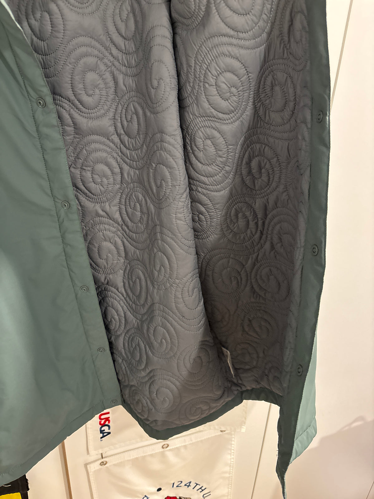 Malbon Ridge Coaches Jacket Gray