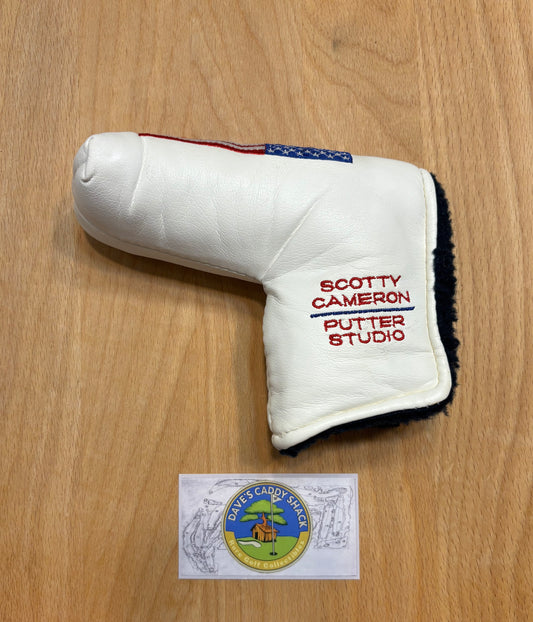 2002 Scotty Cameron 9/11 USA Flag White Headcover