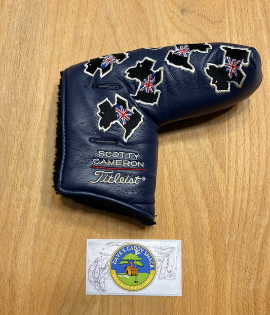 2004 Scotty Cameron British Open/UK Scotty Dogs Headcover