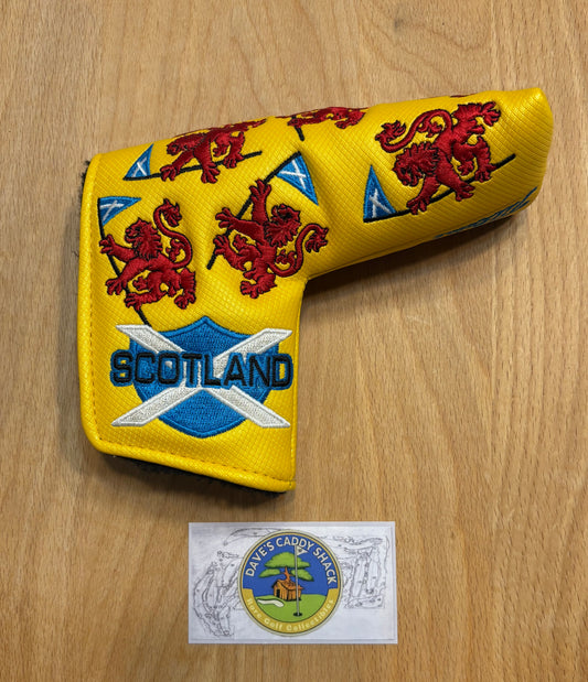 2013 Scotty Cameron Scottish Royal Lion Yellow Headcover