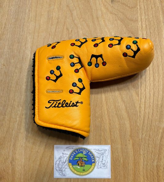 2002 Scotty Cameron Mini Crowns Yellow Headcover