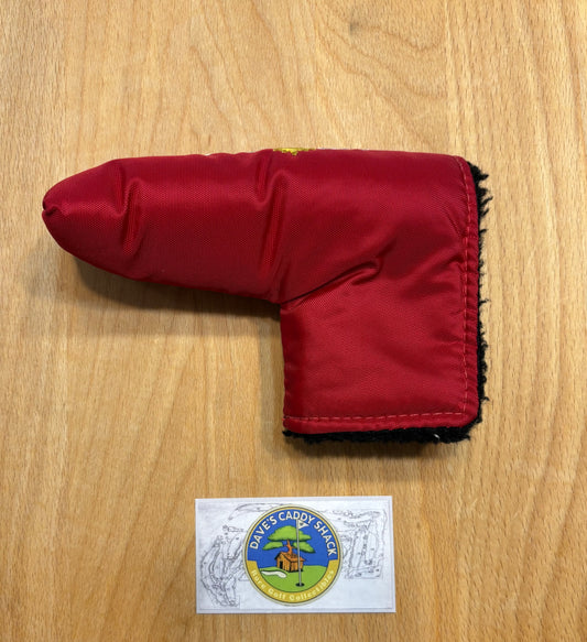 1990s Scotty Cameron Milled Putters NOS Red Nylon Headcover