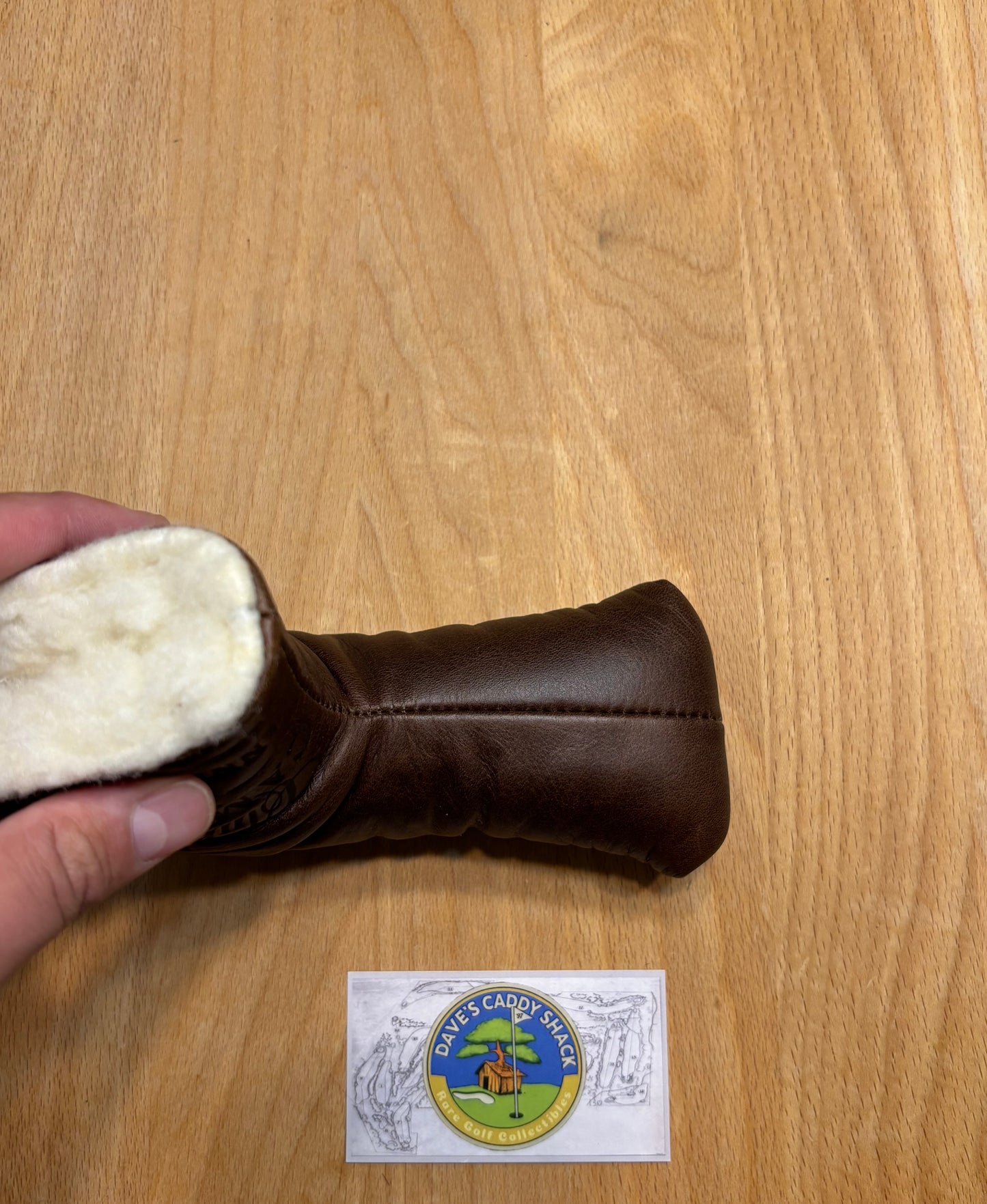 2012 Scotty Cameron Club Cameron Genuine Leather Brown Headcover