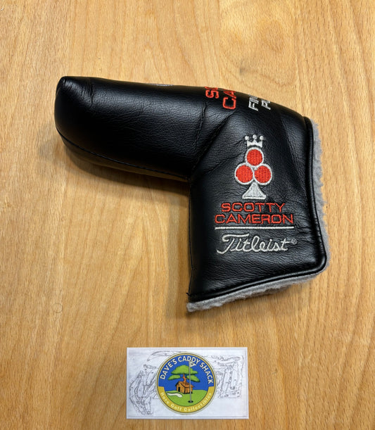 2008 Scotty Cameron Club Cameron Black Headcover