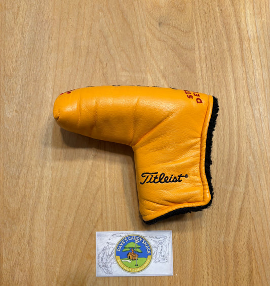 2001 Scotty Cameron Studio Design Yellow Headcover