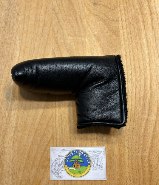 1990s Scotty Cameron Milled Putters NOS Black Leather Headcover