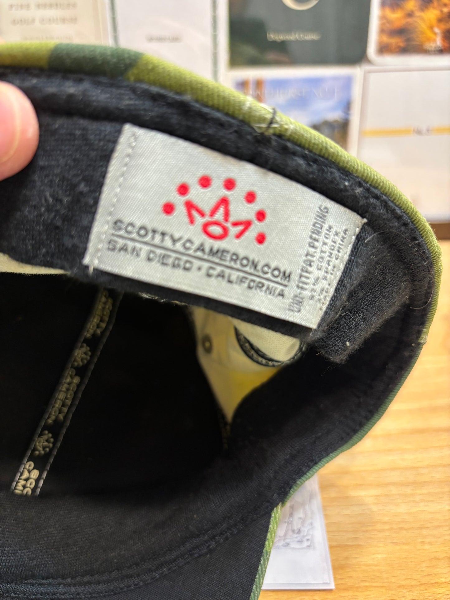 2000s Scotty Cameron Crown Logo/Dog Camo Hat