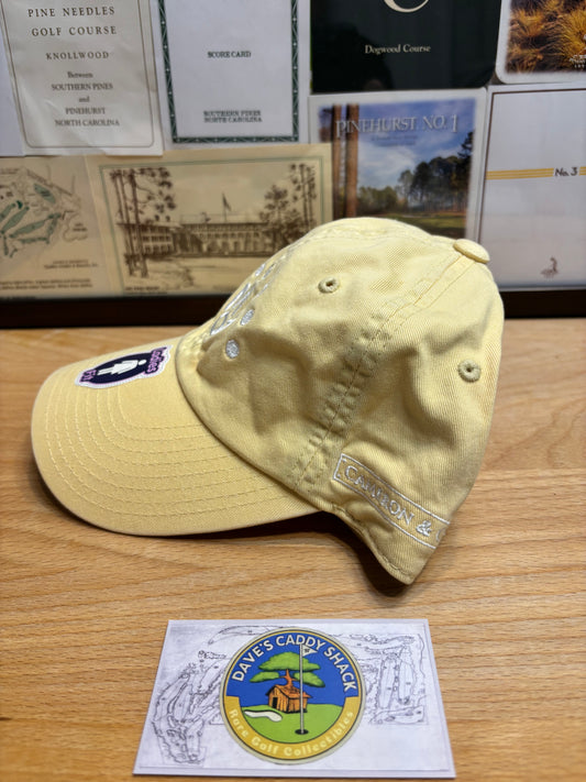 2000s Scotty Cameron Cameron & Co Tiffany Hat Yellow