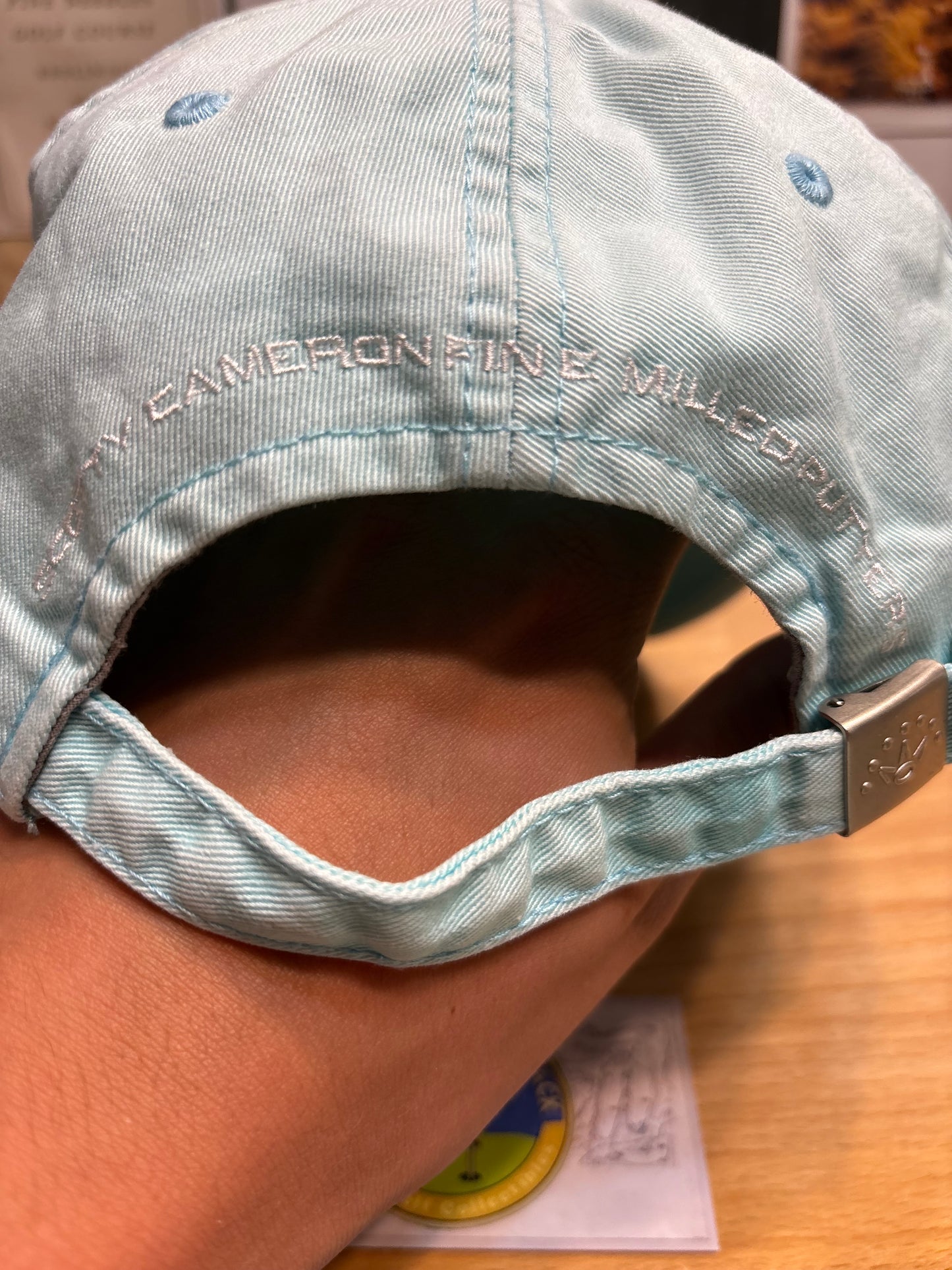 2000s Scotty Cameron Cameron & Co Tiffany Blue Hat