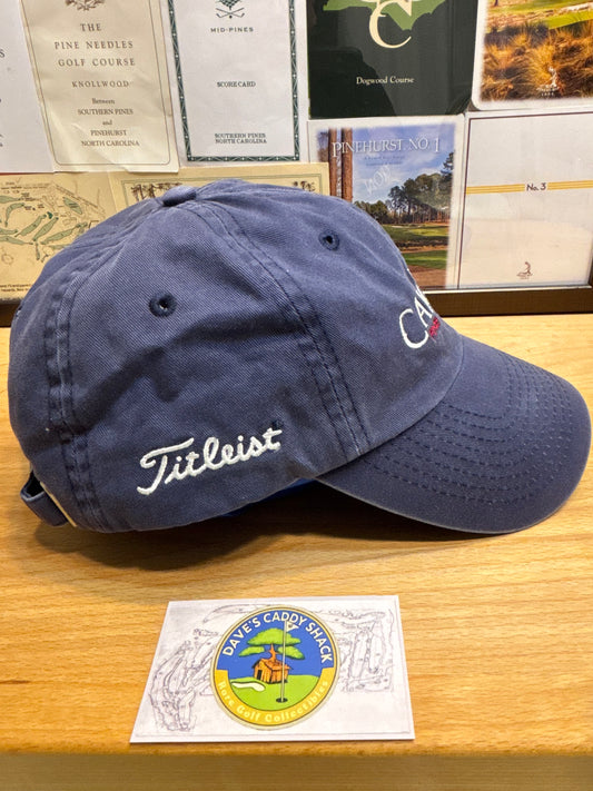 2000s Scotty Cameron Fine Milled Putters Crown Hat Navy