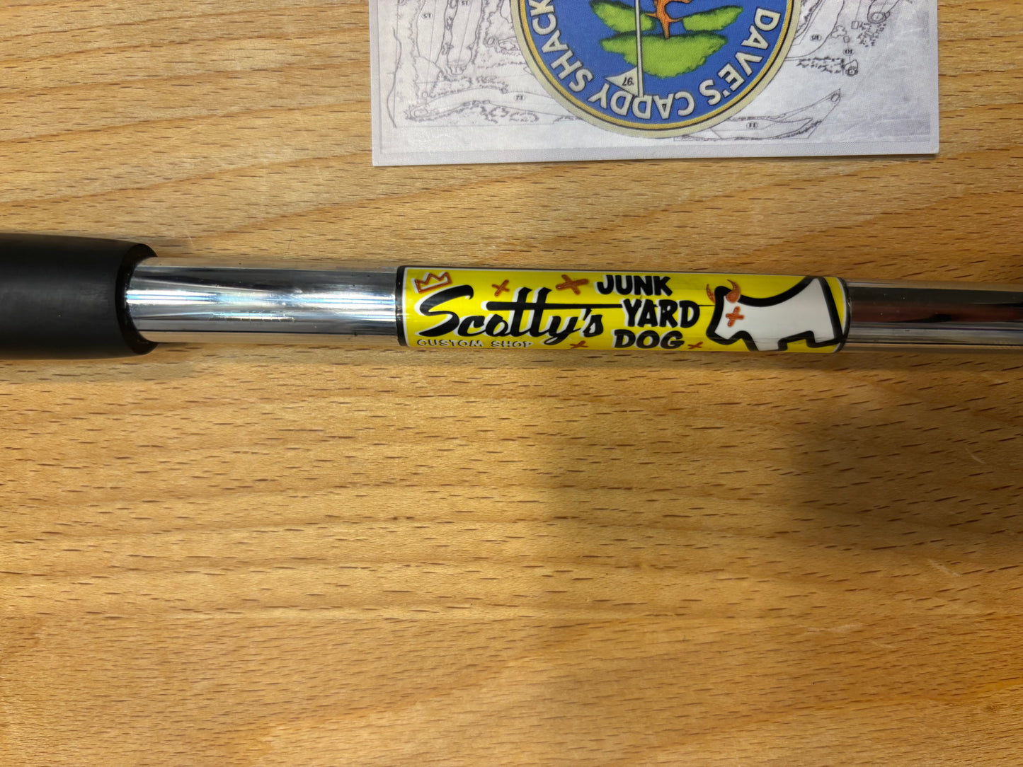 2002 Scotty Cameron Pro Platinum Custom Shop Junk Yard Dog Stamp Putter Left Hand