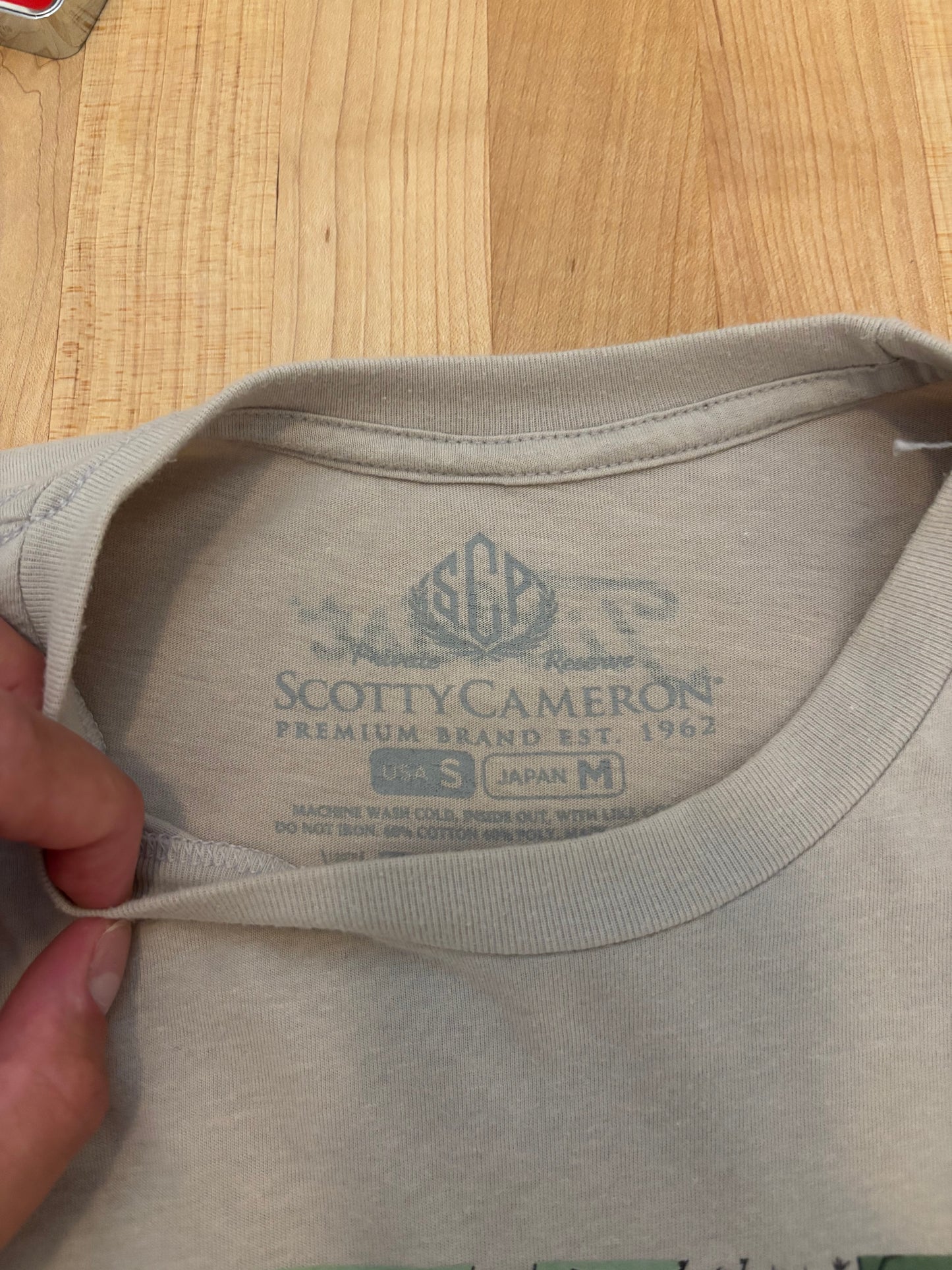 2020s Scotty Cameron Augusta Course Blueprint T Shirt