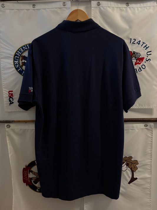 1990s Vintage Taylormade Classic Logo Polo Navy