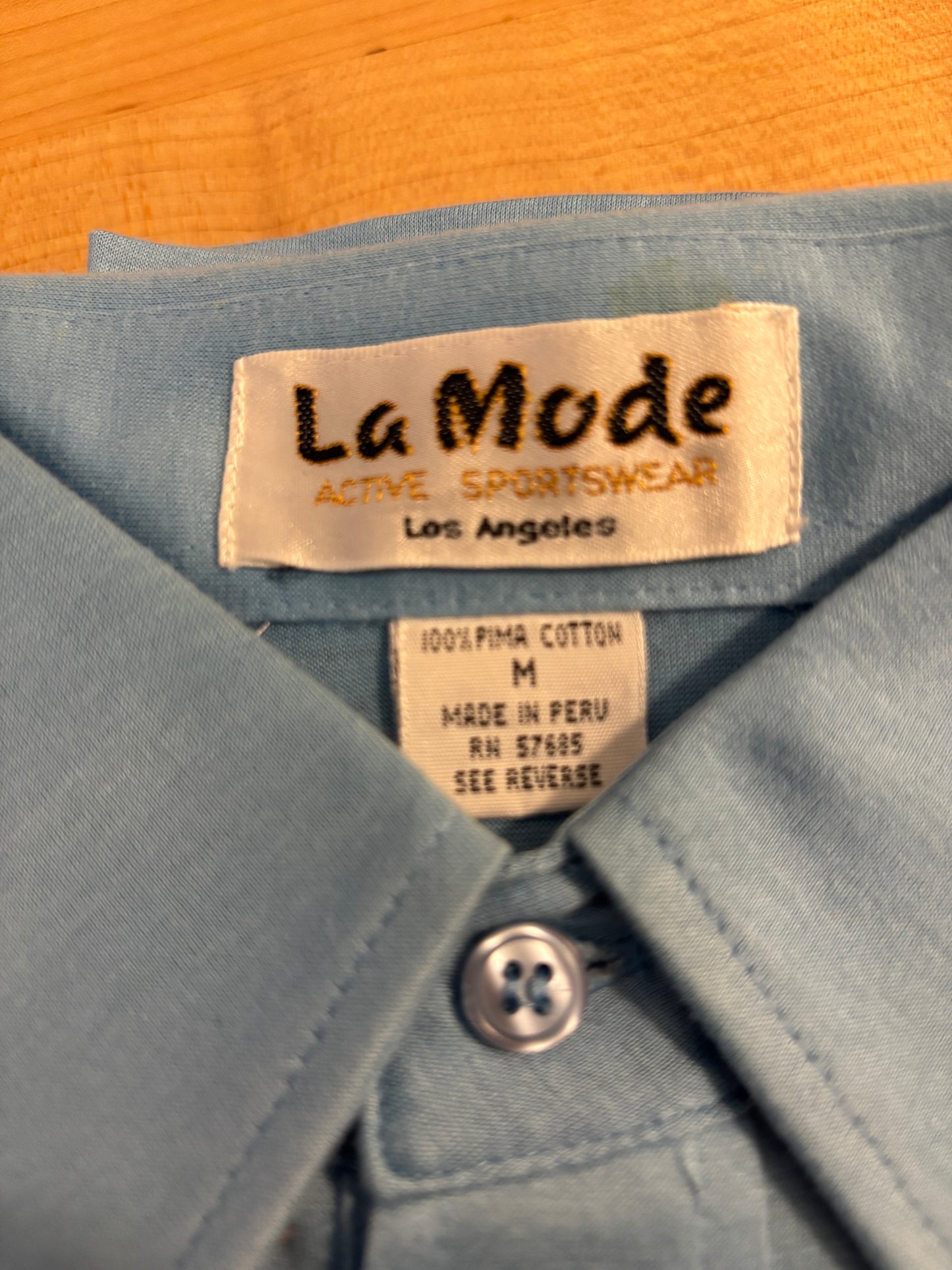 1990s Vintage US Open Medinah La Mode Polo