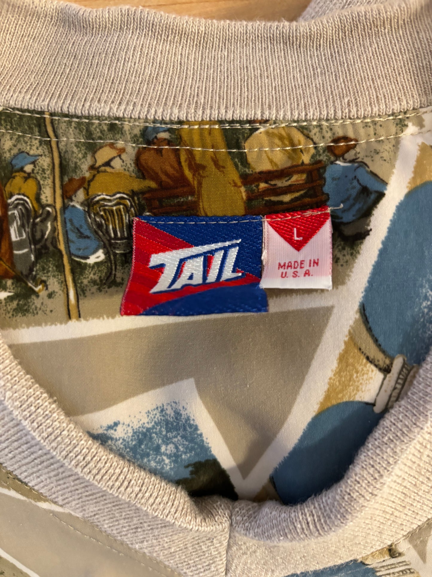 1999 Vintage Pinehurst US Open All Over Print Windbreaker