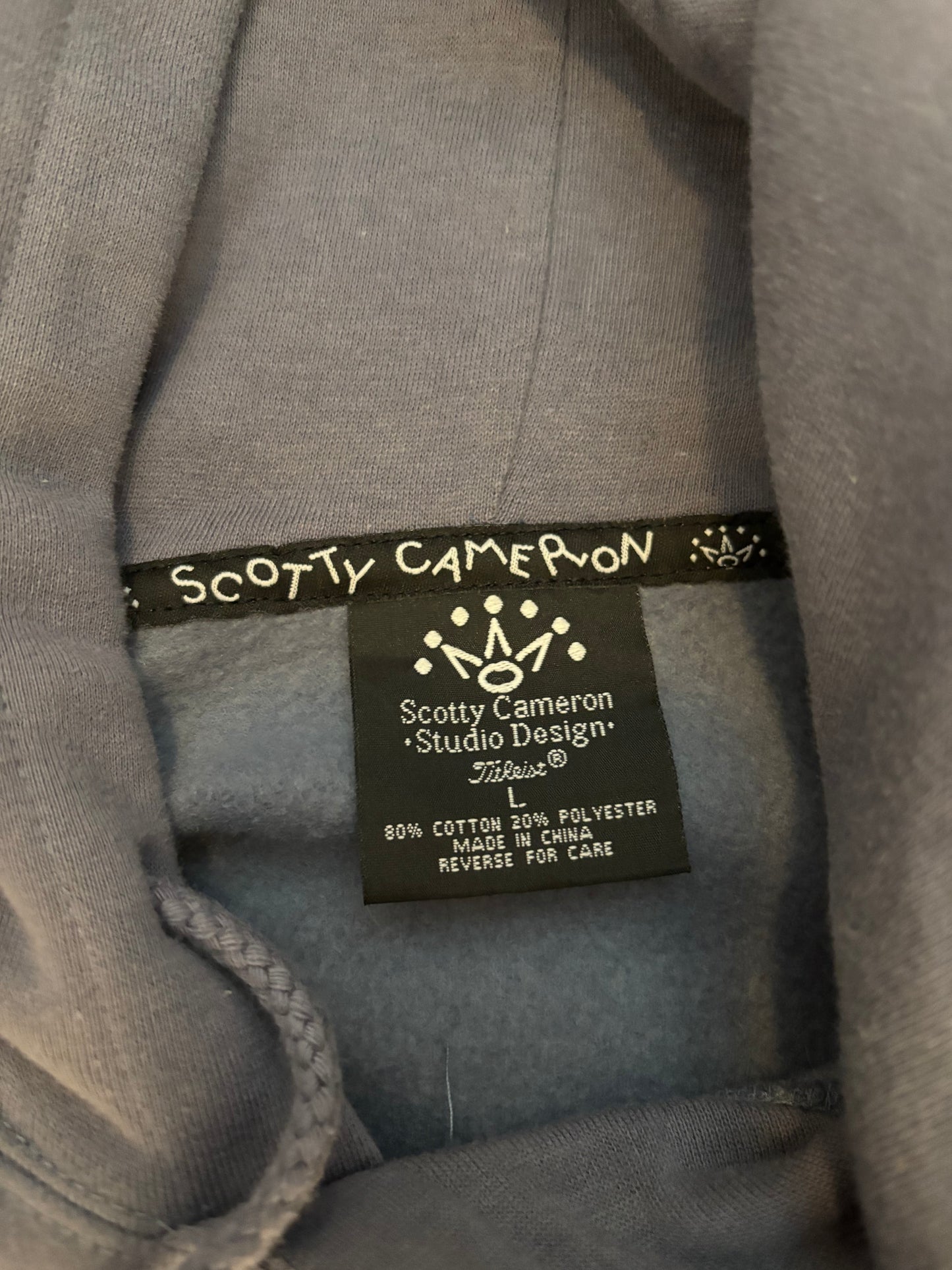 1990s Vintage Scotty Cameron Fine Milled Hoodie