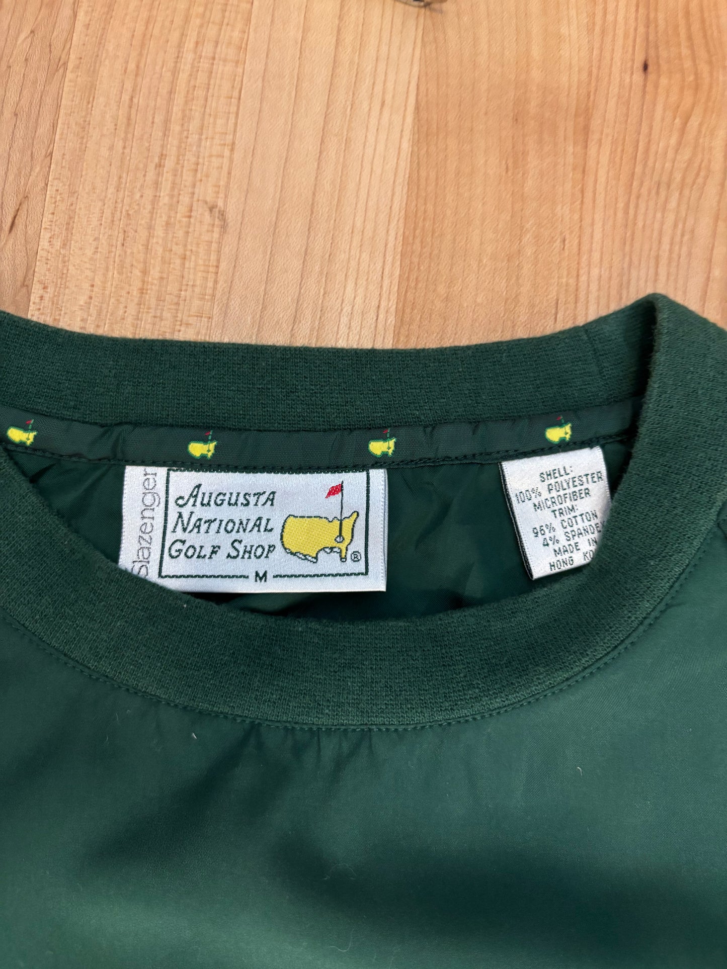 1990s Vintage Masters Golf Shop Staff Slazenger Windbreaker