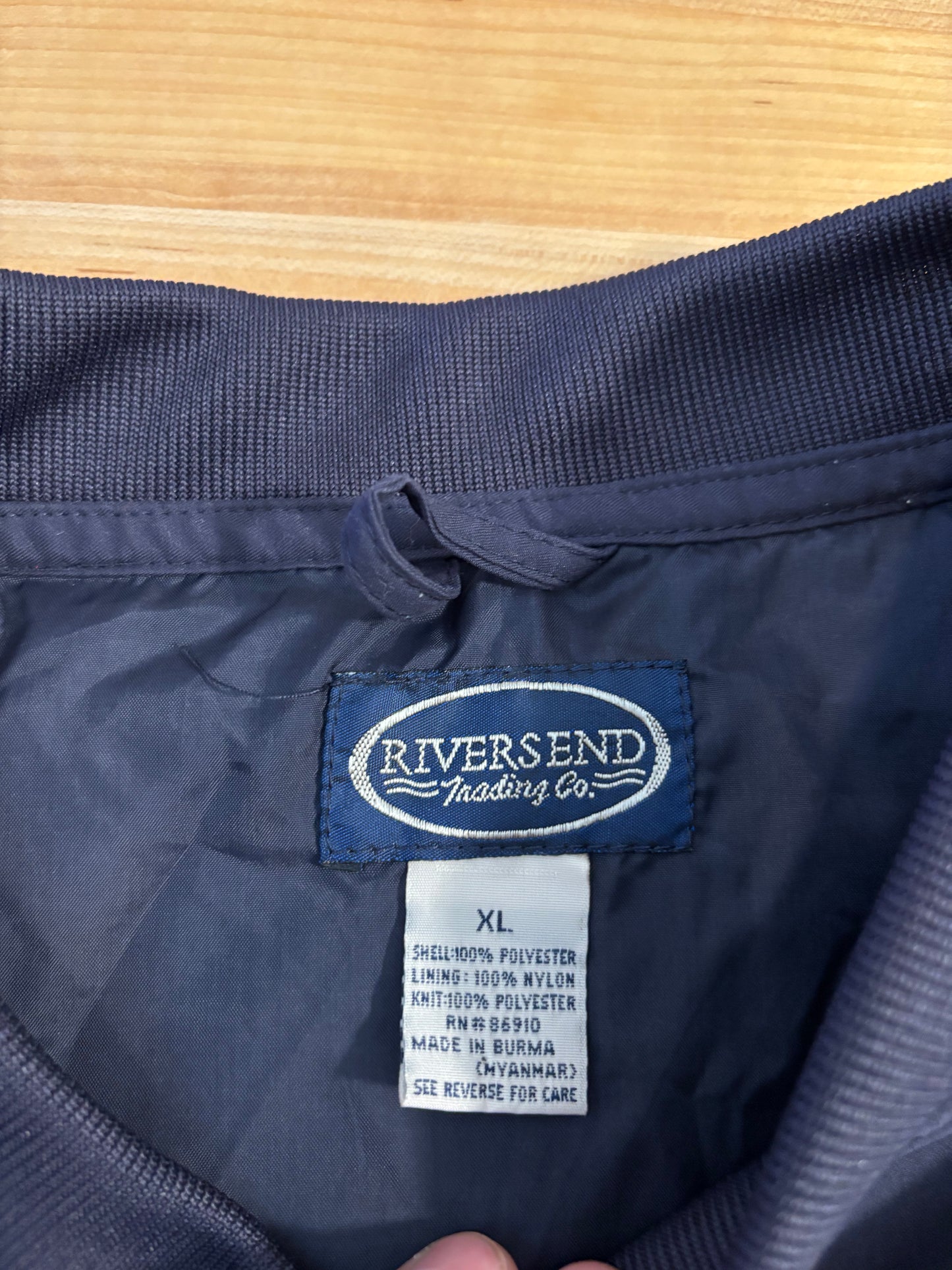 1990s Vintage Club Car Safety First Golf Cart Windbreaker