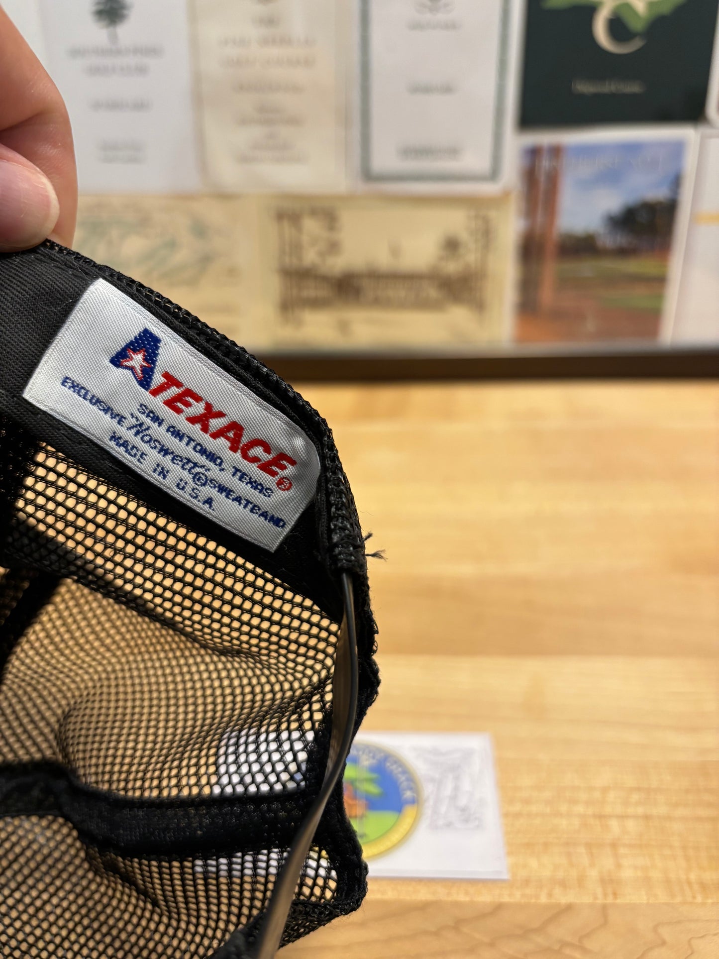 1990s Vintage Club Car Texace Rope Hat