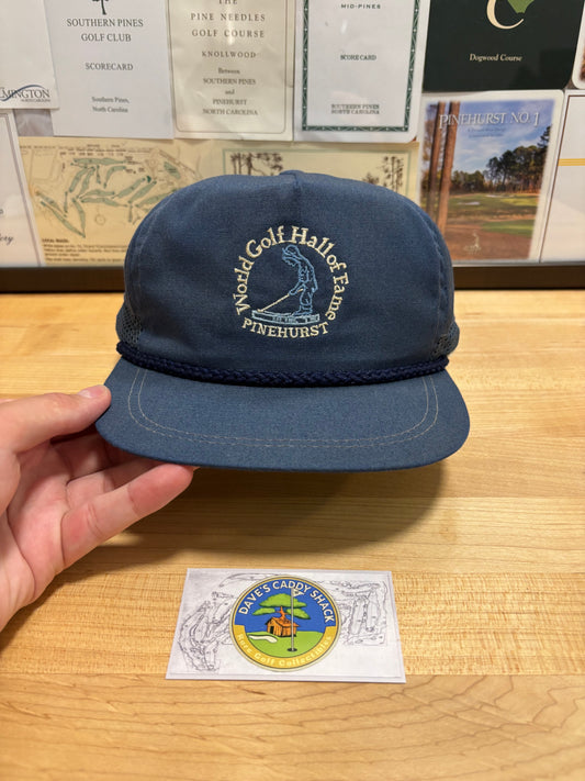 1990s Vintage Pinehurst World Golf Hall of Fame Imperial Rope Hat