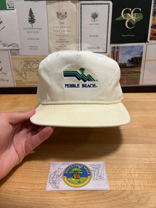 1990s Vintage Pebble Beach Texace Rope Hat