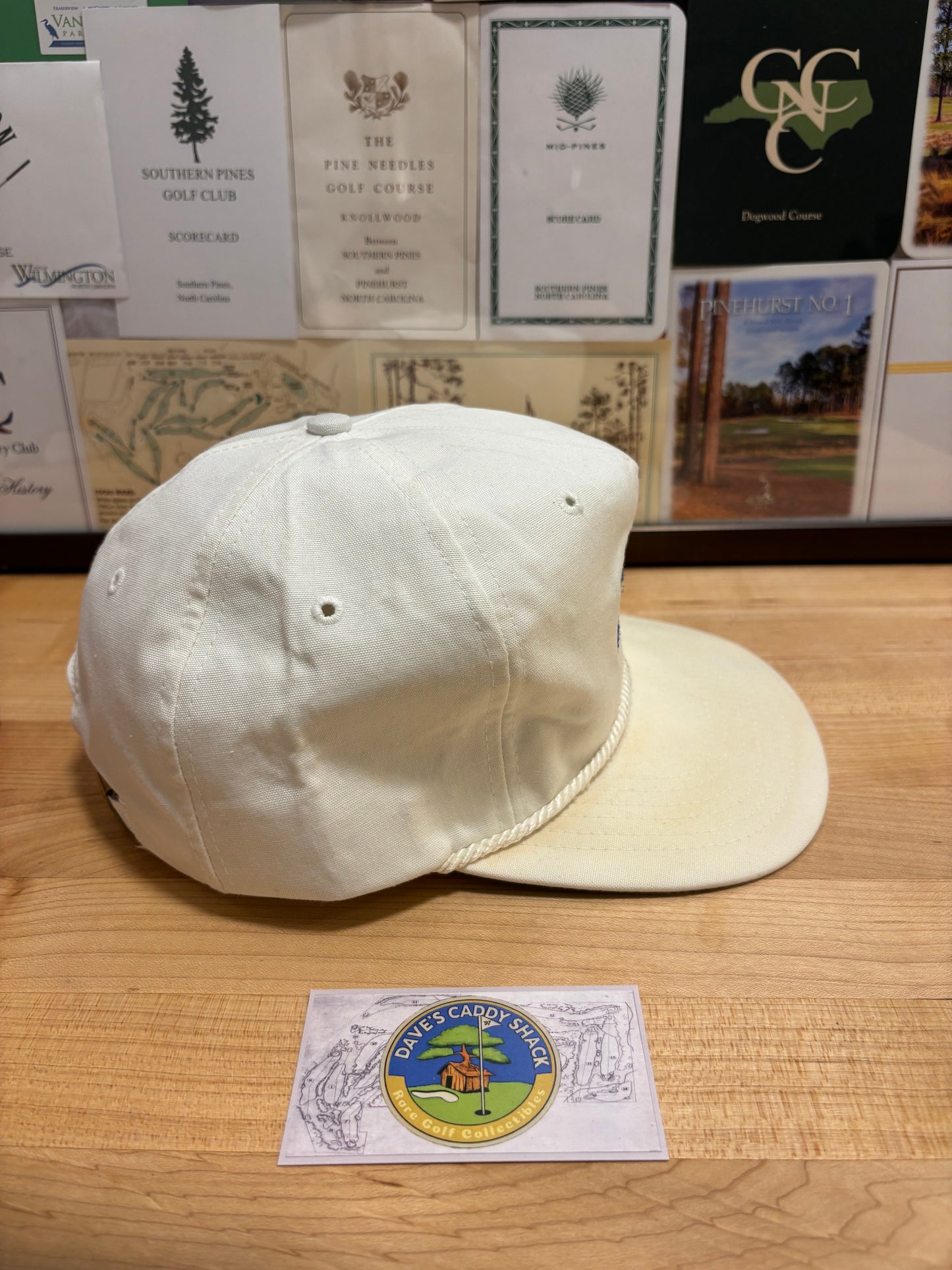 1990s Vintage Pebble Beach Texace Rope Hat