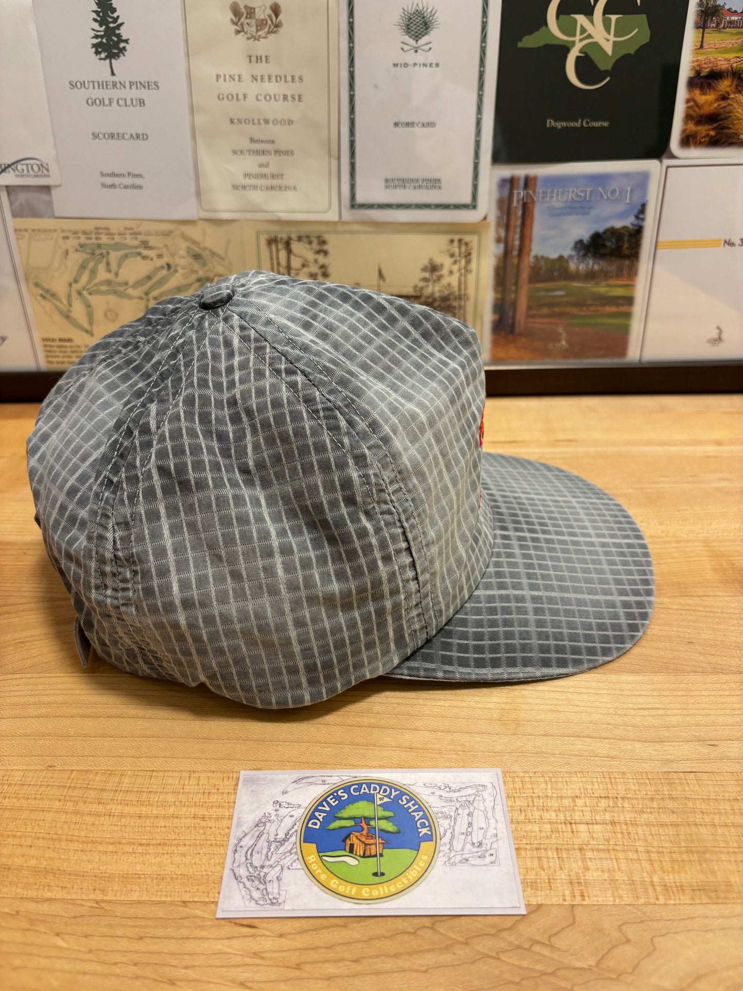 1990s Vintage Poppy Hills Pebble Beach Logo Hat