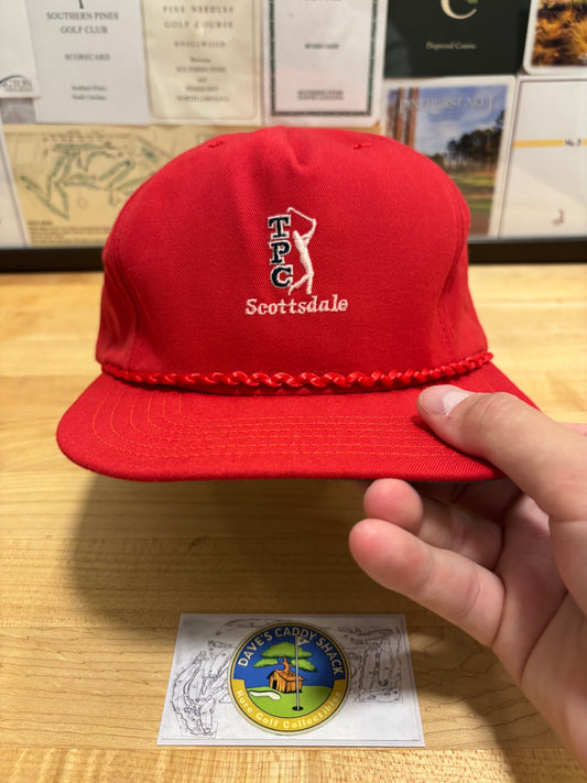 1990s Vintage TPC Scottsdale New Era Rope Hat