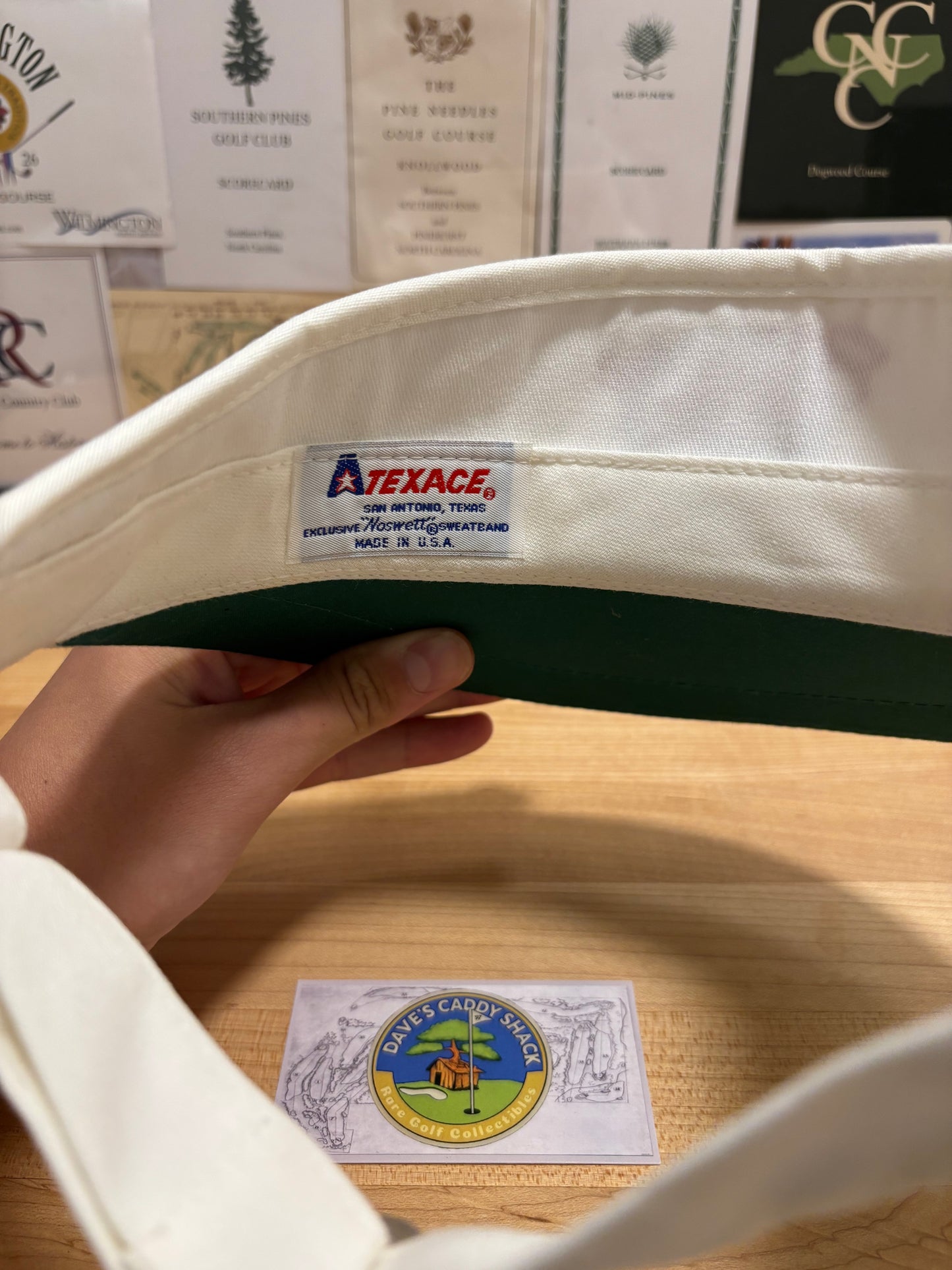 1990s Vintage PGA x Cadillac x NFL Golf Classic Texace Visor