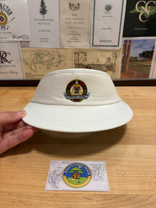 1997 Vintage US Open Congressional Golf Club Imperial Visor