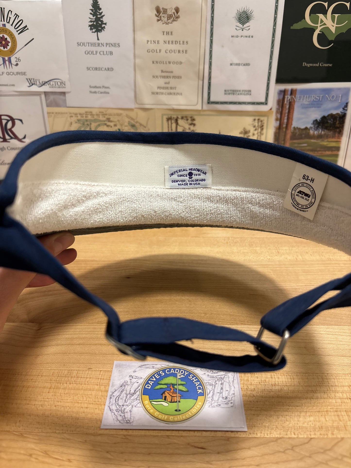 1990s Vintage Troon North Golf Club Imperial Visor
