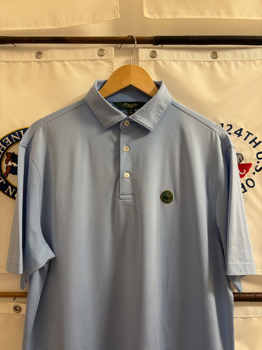 Masters 1934 Berchmans Place Exclusive Polo Striped Blue