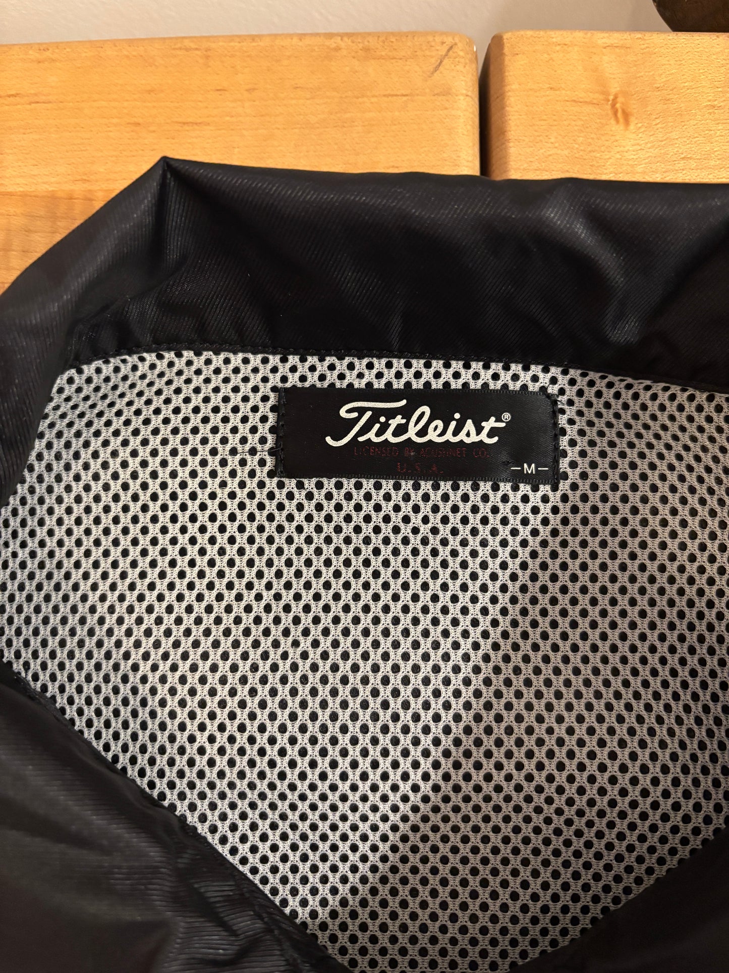 1990s Vintage Titleist Active Golf & Open Life Coaches Jacket