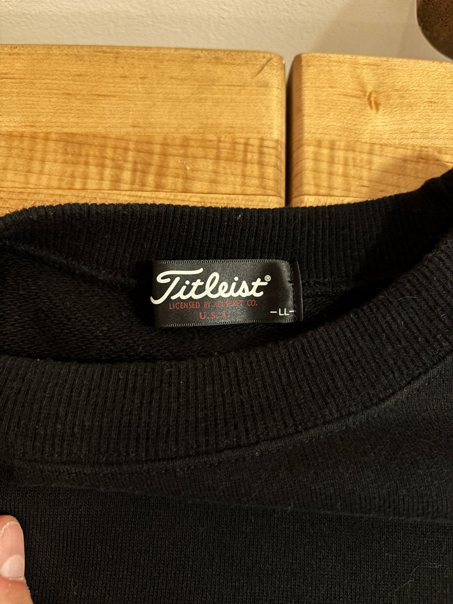 1990s Vintage Titleist Active Golf & Open Life Crewneck Sweater