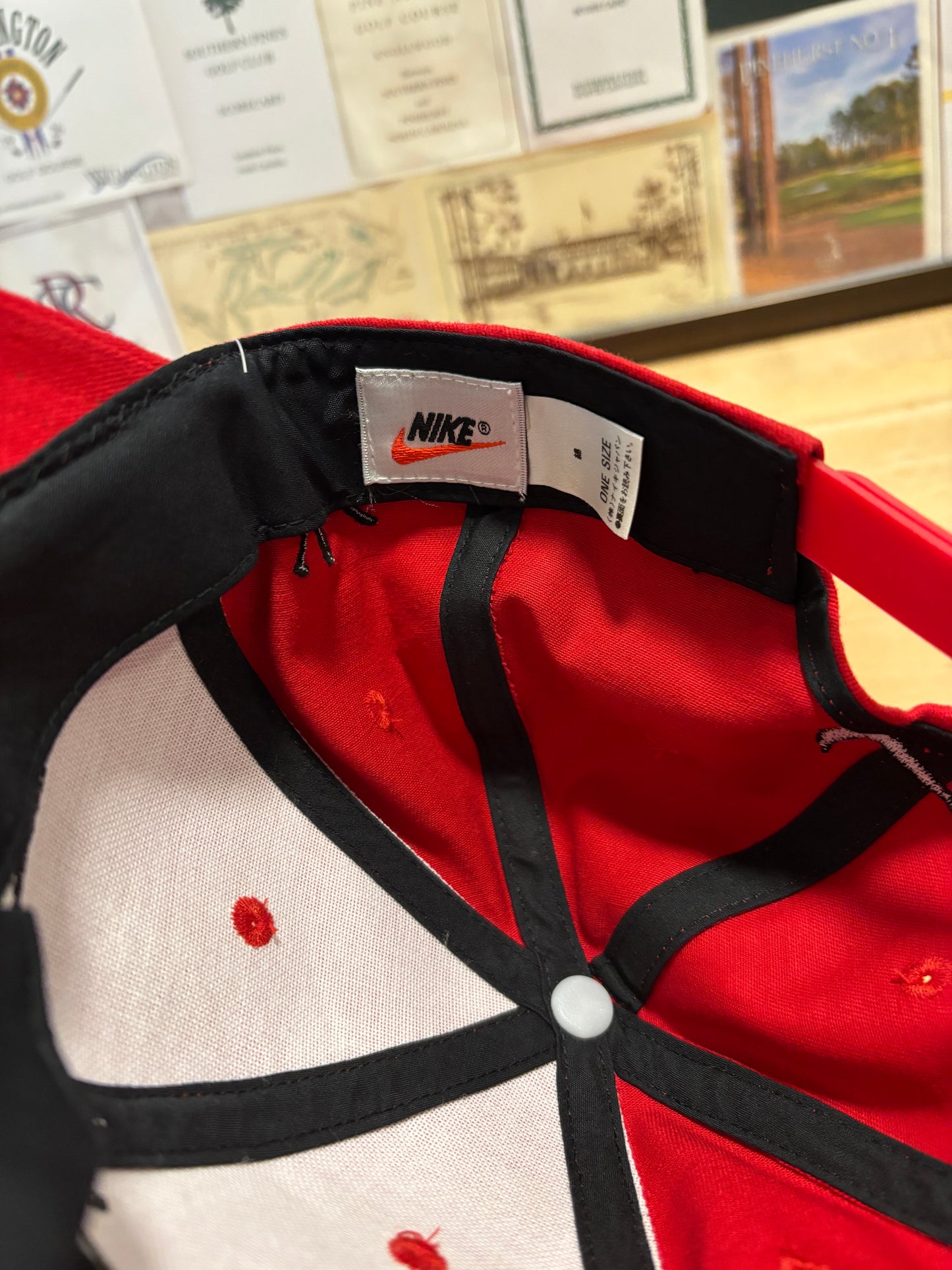 1990s Vintage Nike Tiger Woods Invitational Hat