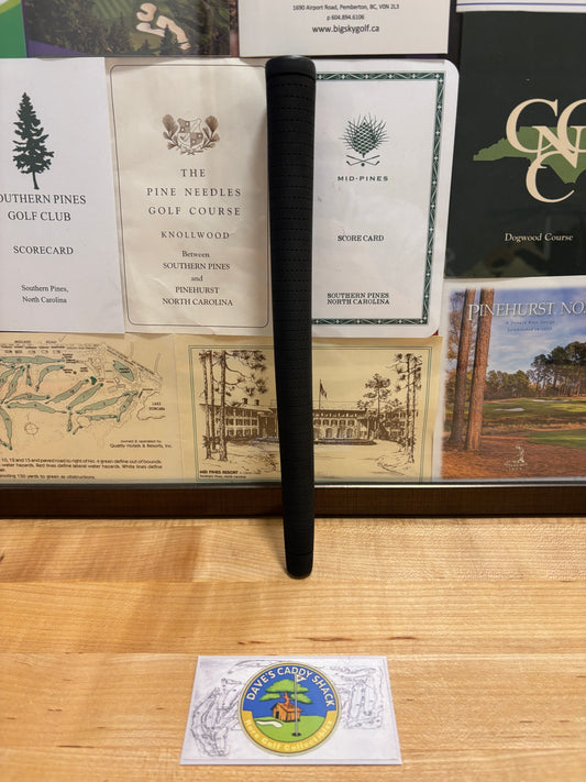 2000s Scotty Cameron Dancing Cameron No Cord Grip Black