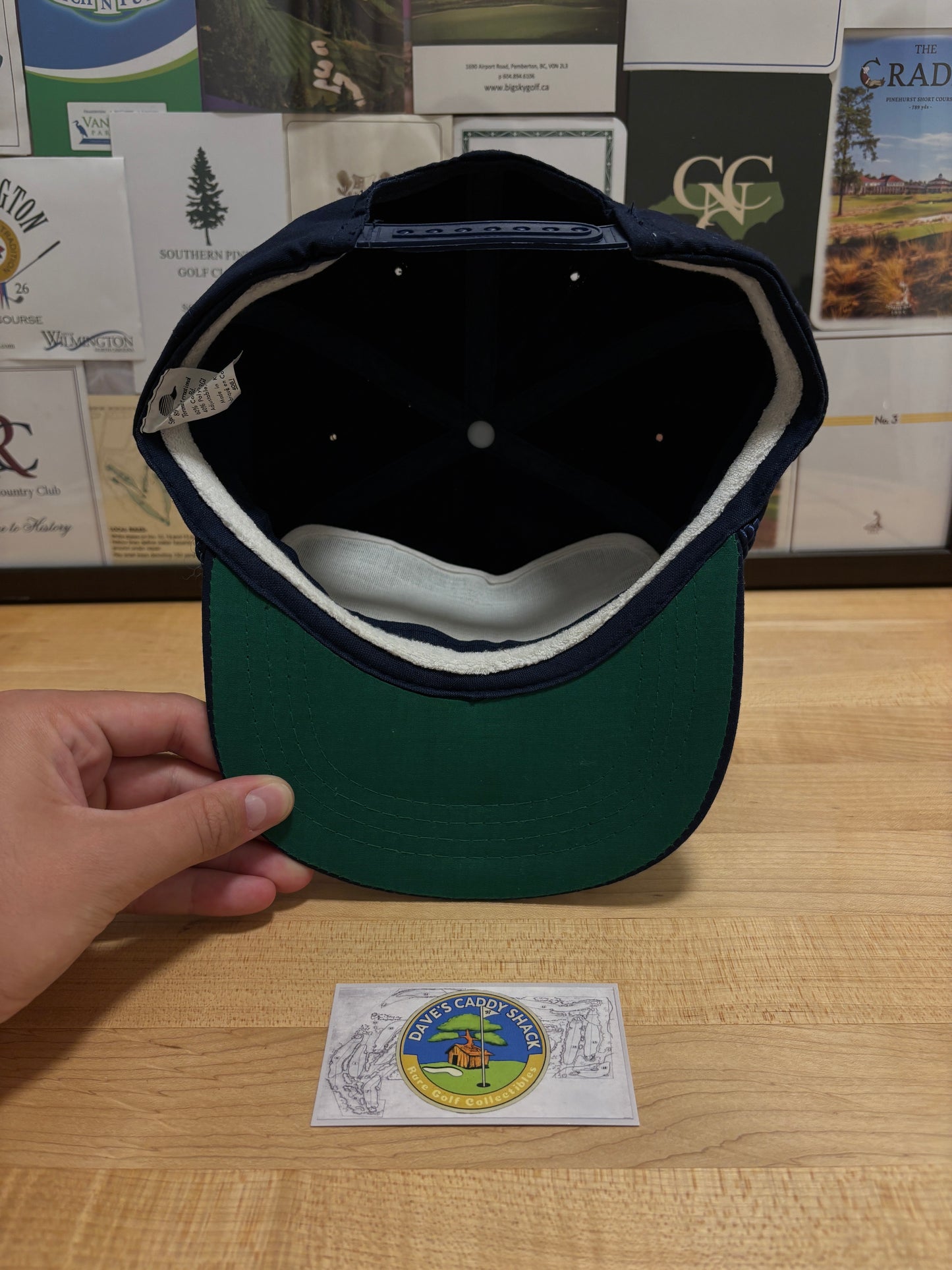 1990s Vintage MAXFLI Golf Script Logo Snapback Hat