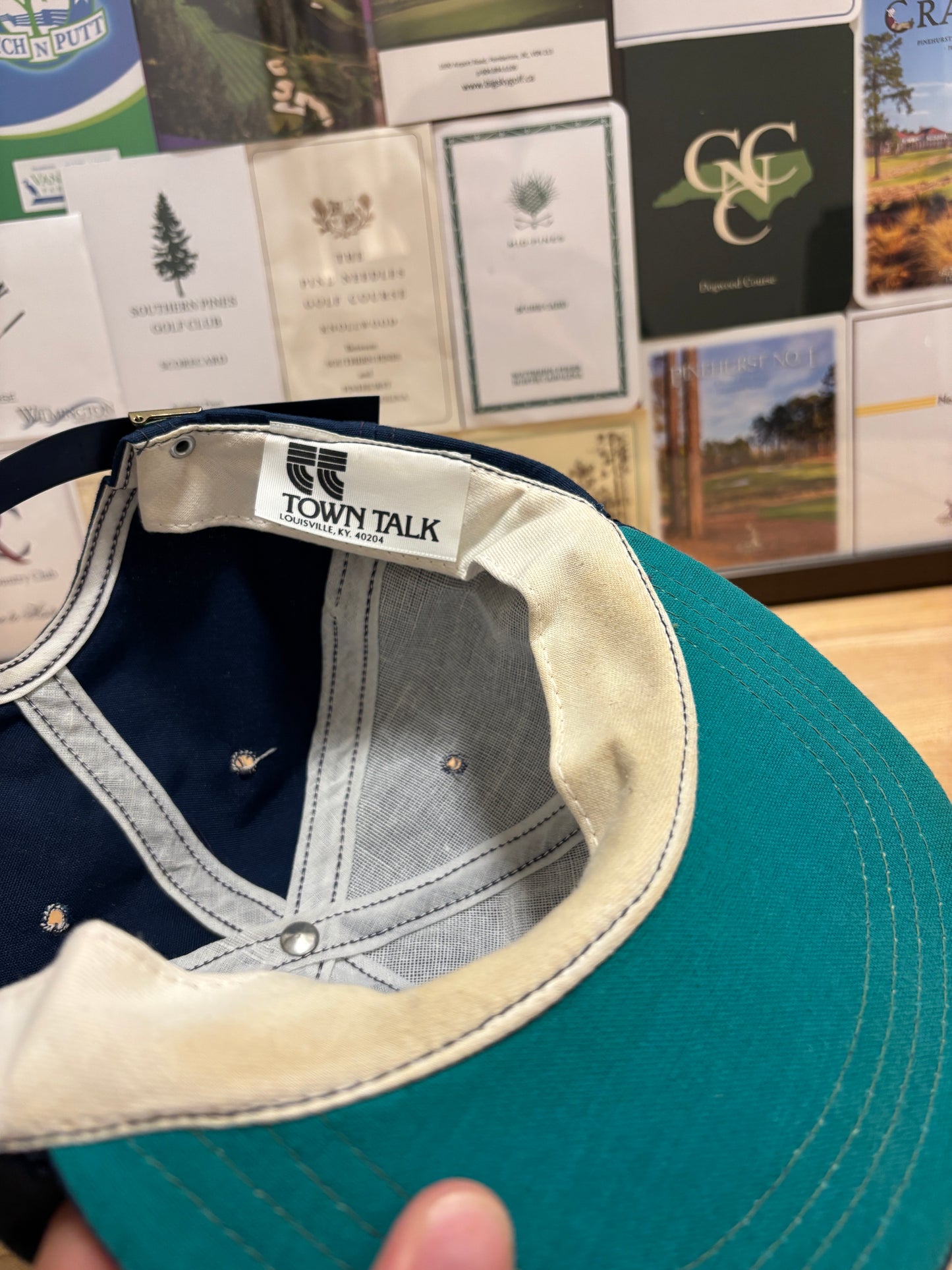 1990s Vintage Firestone Country Club Patch Logo Hat