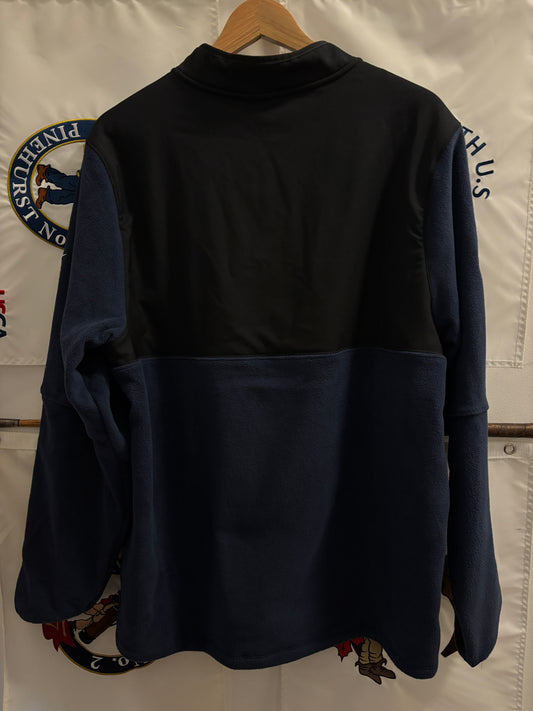 2020s Malbon Nike Quarter Zip Script Logo Fleece