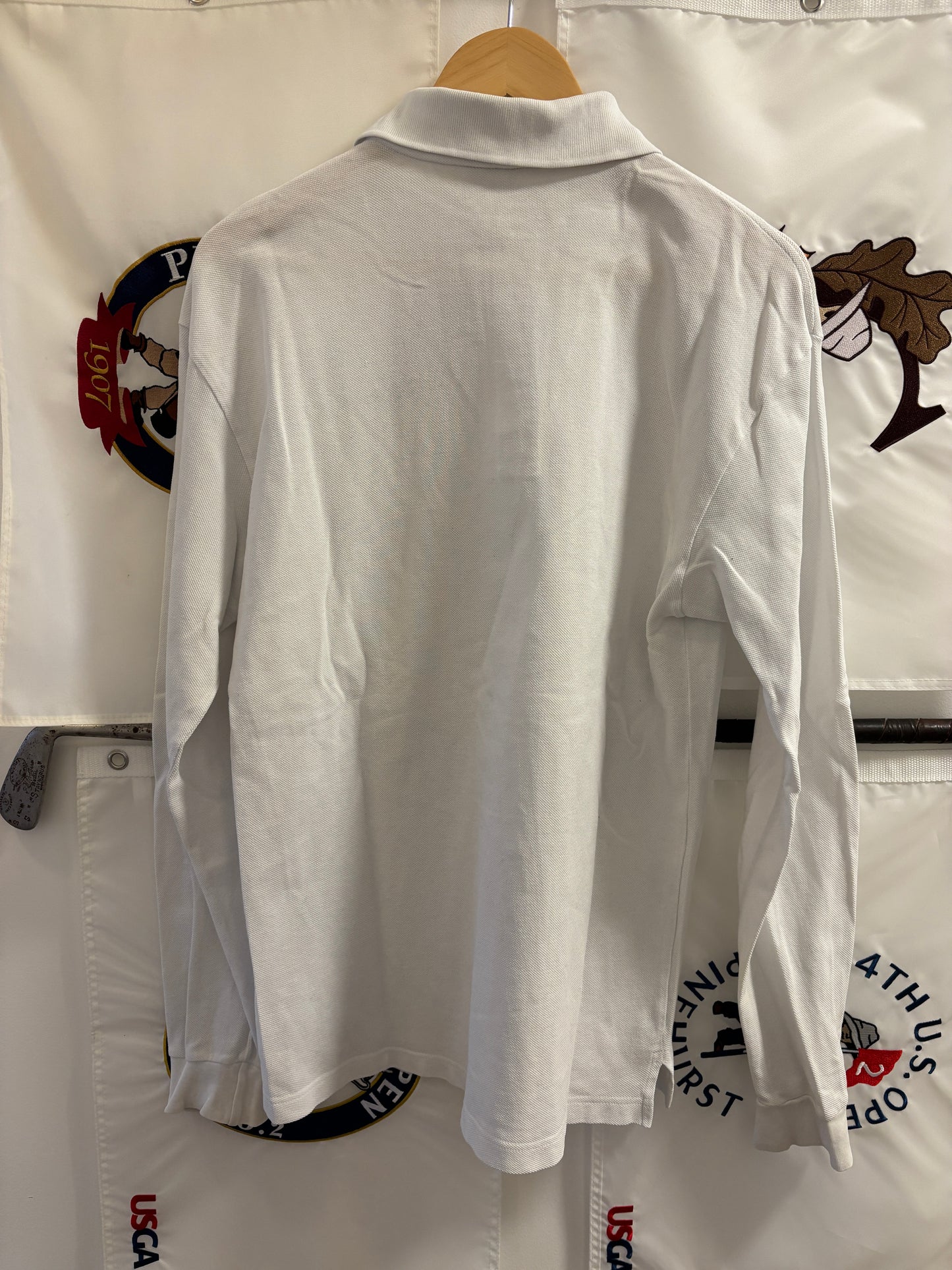 1990s Taylormade Script Logo Longsleeve Polo XL