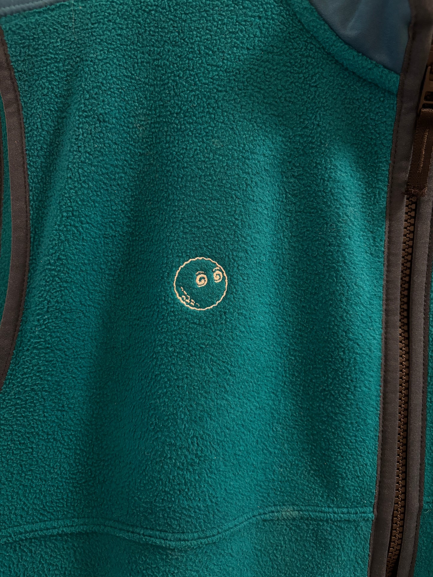 2020s Malbon Nike Fleece Vest Buckets Logo Blue