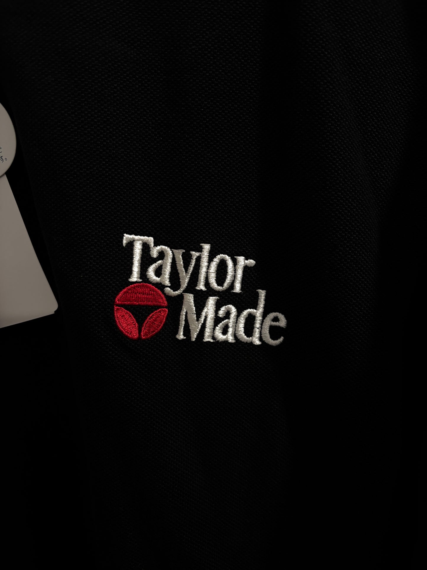 1990s Taylormade Classic Logo Polo Shirt Black