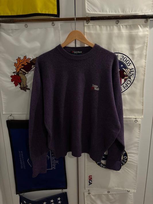 1990s Vintage Taylormade Classic Logo Wool Sweater