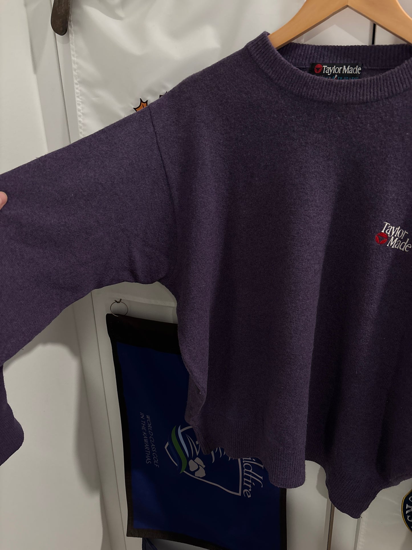 1990s Vintage Taylormade Classic Logo Wool Sweater
