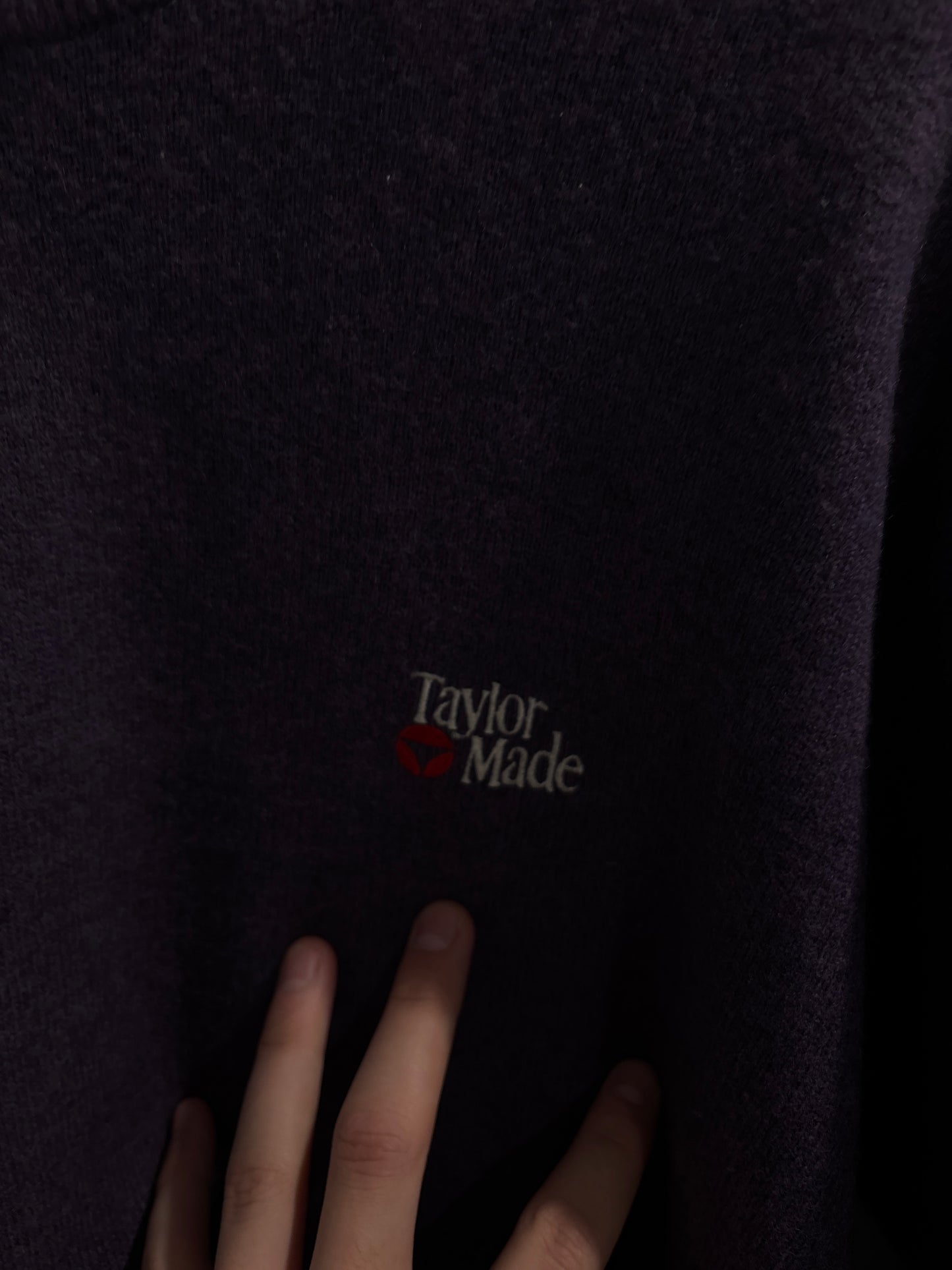 1990s Vintage Taylormade Classic Logo Wool Sweater