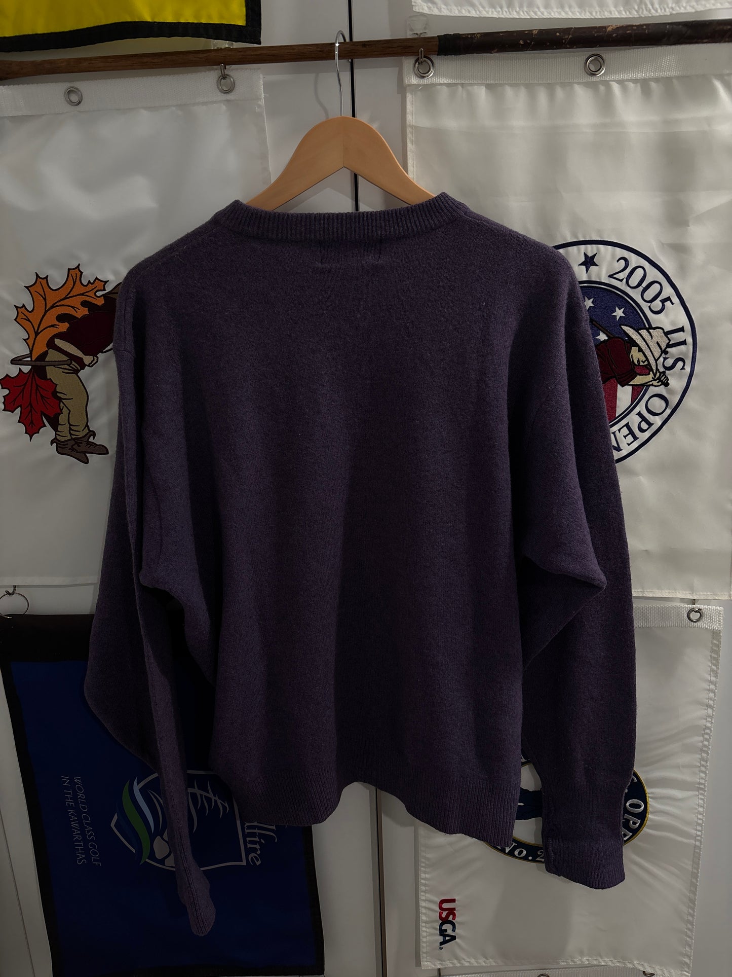1990s Vintage Taylormade Classic Logo Wool Sweater