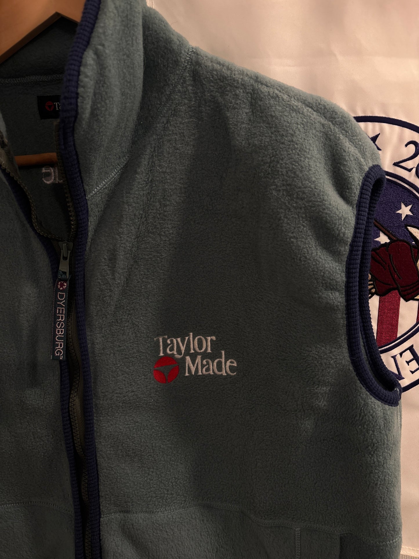 1990s Vintage Taylormade Classic Logo Fleece Vest